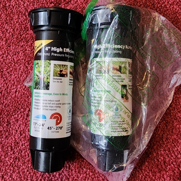 Rain Bird Pressure Regulating (PRS) High-Efficiency Pro Rotary Sprinkler. Set/2 - Picture 1 of 7